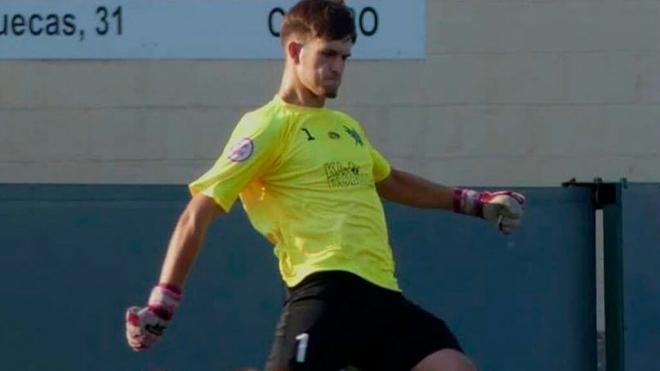 Raúl Ramírez, portero del Colindres fallecido tras un golpe en el partido de Tercera Federación