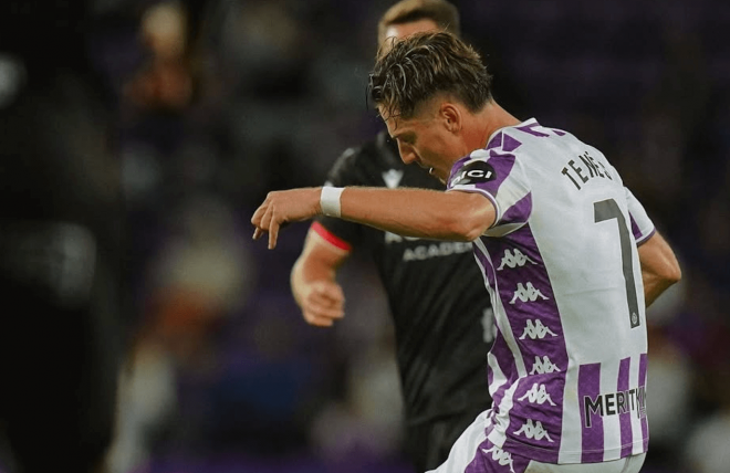 Sergi Canós Tenés debuta con el Valladolid.