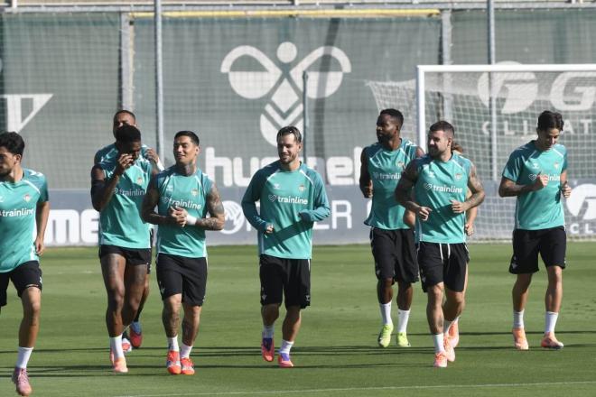 Imagen del entrenamiento de este martes (Foto: Kiko Hurtado)