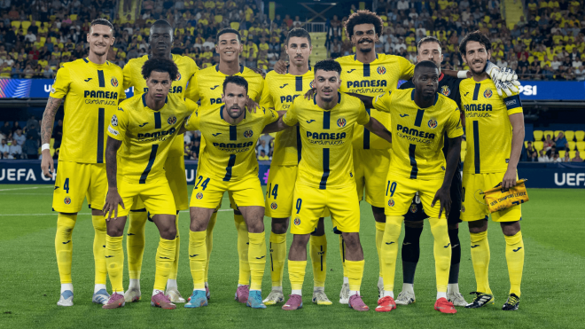 El once del Villarreal ante la Juventus (Foto: VCF).