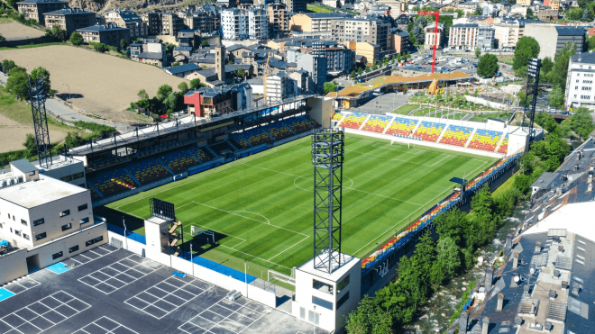 Estadio de Encamp, en Andorra.