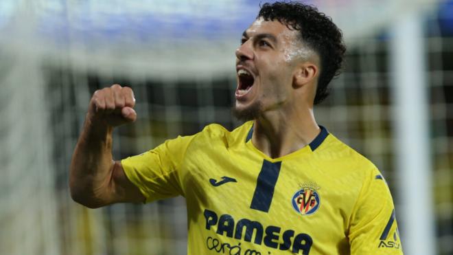 Georges Mikautadze en el Villarreal - Juventus de Champions (Foto: Cordon Press)