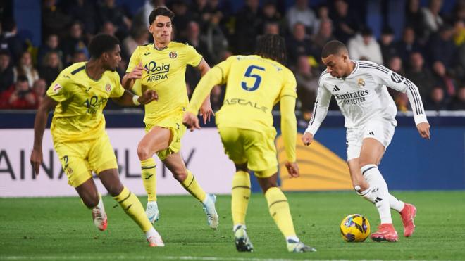 Kylian Mbappé, contra el Villarreal (Cordon Press)