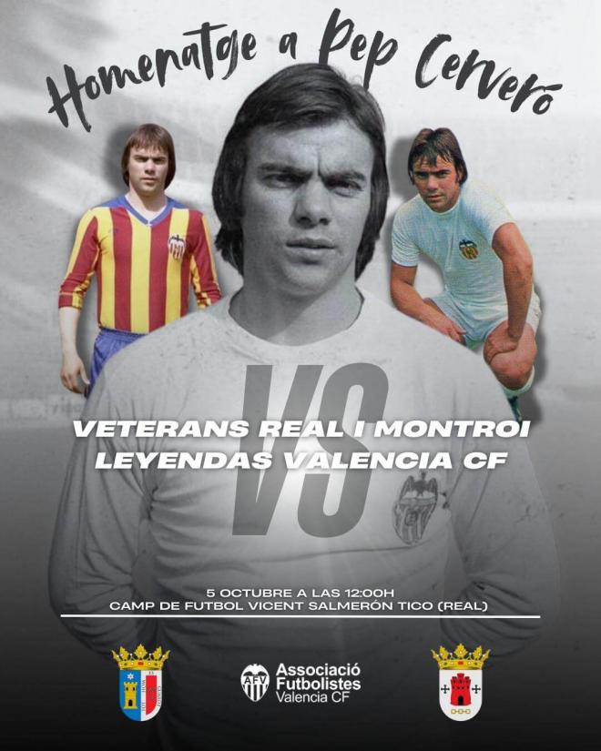Homenaje a Pepe Cerveró (Foto: Valencia CF)