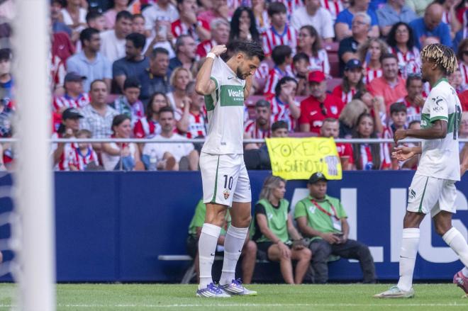 Rafa Mir se reivindica tras marcar en el Atlético-Elche (Foto: Europa Press).