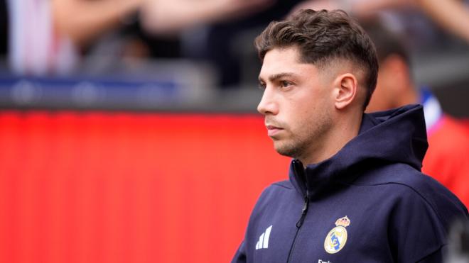Fede Valverde en un partido con el Real Madrid (Europa Press)