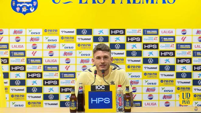 Viti, en rueda de prensa.