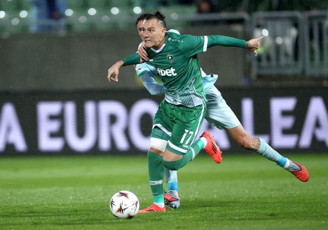 Francisco Hidalgo 'Son', en el Ludogorets-Betis (Foto: EFE).