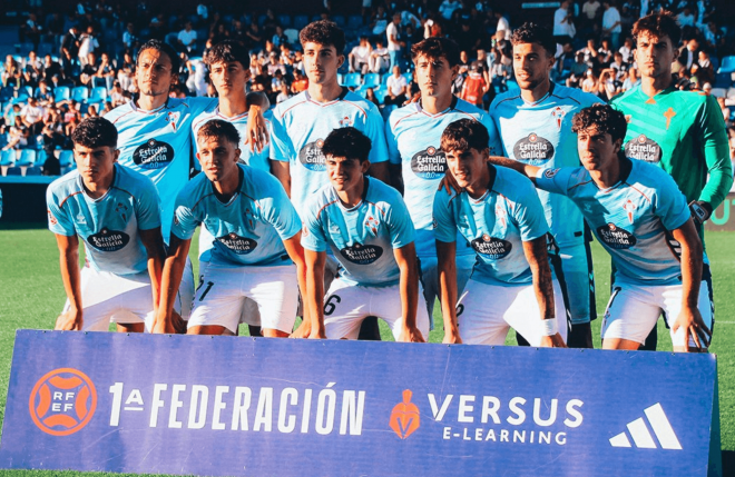 Once titular del Fortuna ante Unionistas (Foto: Celta).