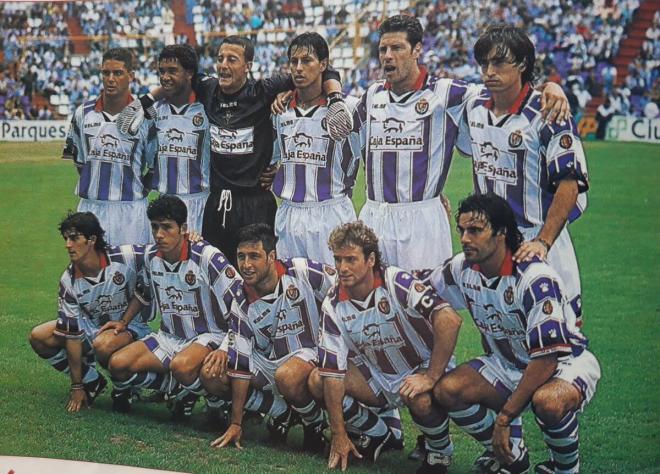 Edu Manga, durante su estancia en el Real Valladolid.