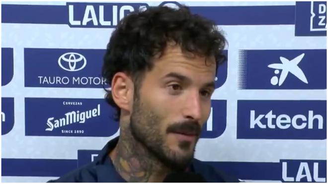 Rubén García hablando para DAZN. (DAZN)