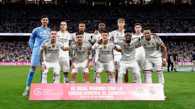 Once del Real Madrid ante el Villarreal (Redes Sociales)