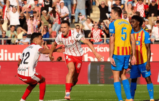 Gol de Arnau a balón parado que ha desatado la crisis que pretende atajar Ron Gourlay (Foto: LALIGA)