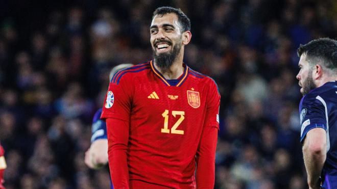 Borja Iglesias con la Selección Española (RFEF)