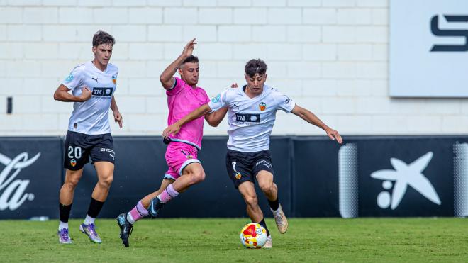 El VCF Mestalla salva los muebles in extremis ante el Castellón B (Foto: Valencia CF)