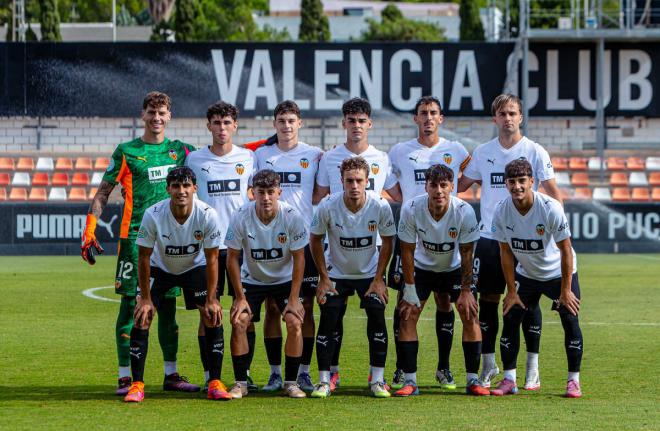 El VCF Mestalla salva los muebles in extremis ante el Castellón B (Foto: Valencia CF)