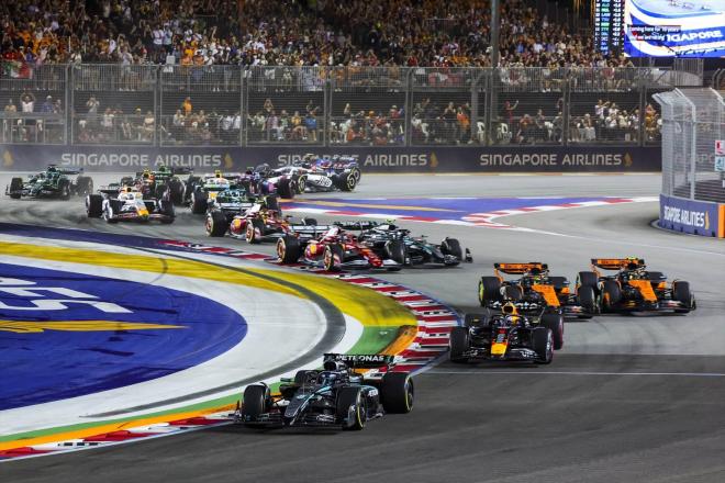 Imagen del Gran Premio de Singapur 2025 (Foto: Europa Press).