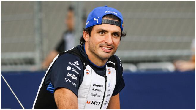 Carlos Sainz, durante el GP de Singapur. (Europa Press)