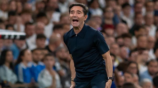 Marcelino en el Bernabéu (Cordon Press)