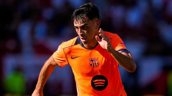 Pedri contra el Sevilla (Europa Press)