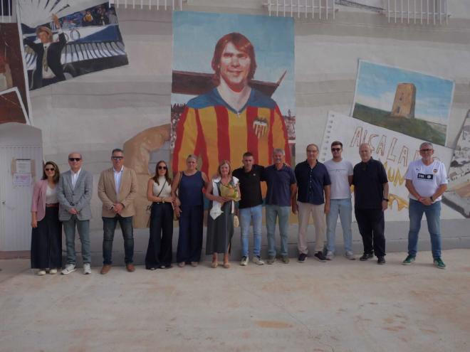 Homenaje a Pepe Cerveró en Real y Montroi. Aquí en su peña