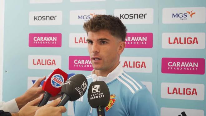 Raúl Guti, tras el partido ante el Córdoba.