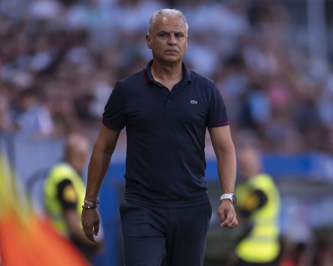 Sergio Pellicer, técnico del Málaga (Foto: MCF).