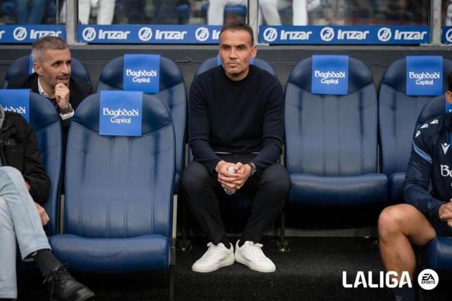 Sergio Francisco, en el Real Sociedad-Rayo (FOTO: LALIGA).