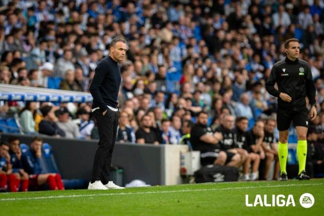 Sergio Francisco, en el Real Sociedad-Rayo (FOTO: LALIGA).