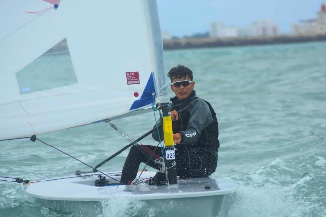 Alberto Medel, en el RC Mediterráneo de Málaga.