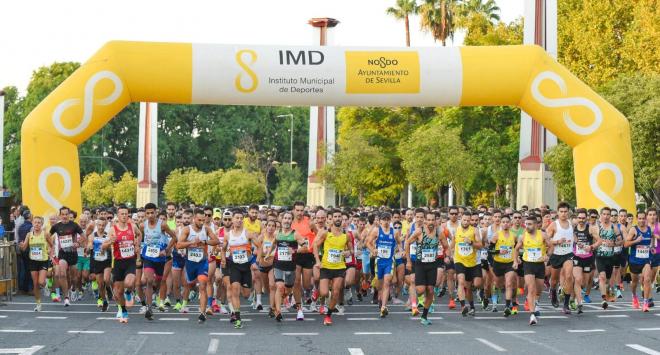 La carrera por el distrito Casco Antiguo es una de las clásicas del atletismo popular en Sevilla.