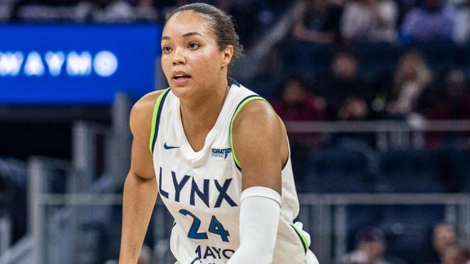 Napheesa Collier en un partido de la WNBA (Cordon Press)