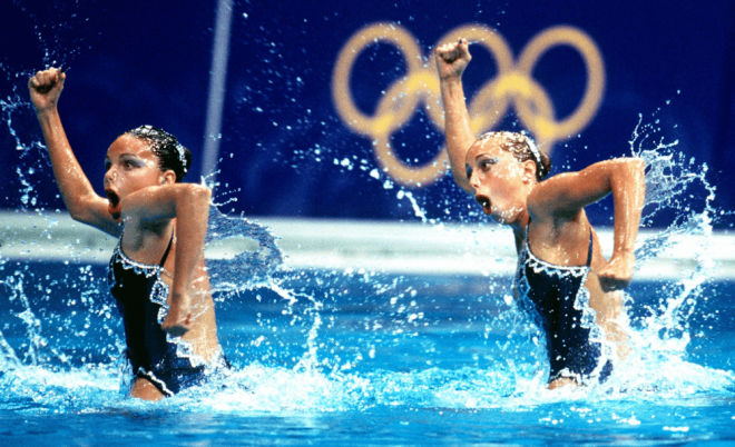 Gemma Mengual y Paola Tirados en Sydney 2000 (Foto: Cordon Press)