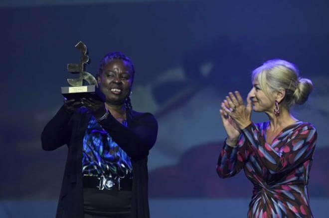 Niurka Montalvo, junto a Patricia del Pozo (Foto: Kiko Hurtado).