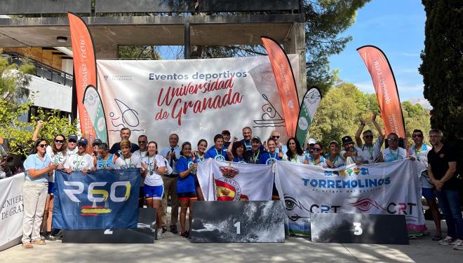 Primera regata de la XII Liga Andaluza de banco fijo en llaut.