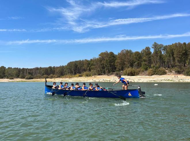 Primera regata de la XII Liga Andaluza de banco fijo en llaut.
