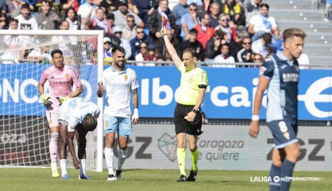 Sánchez López, en el Real Zaragoza-Almería (FOTO: LALIGA).