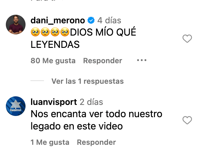 Comentarios al vídeo de Champions