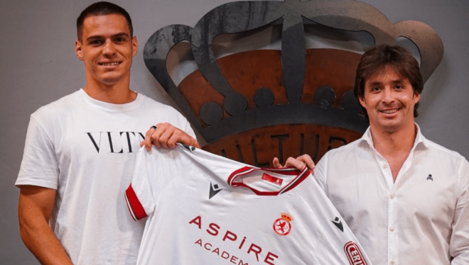 Daniel Paraschiv, tras fichar por la Cultural Leonesa (Foto: Instagram).