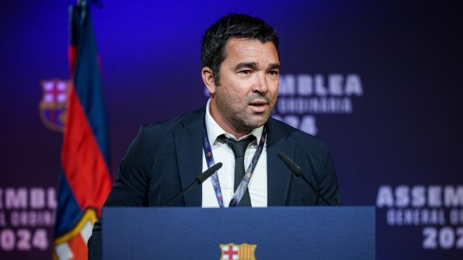 Deco en un acto en el Barça (Europa Press)