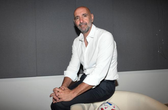 Monchi, en su entrevista con ElDesmarque (Foto: Kiko Hurtado).