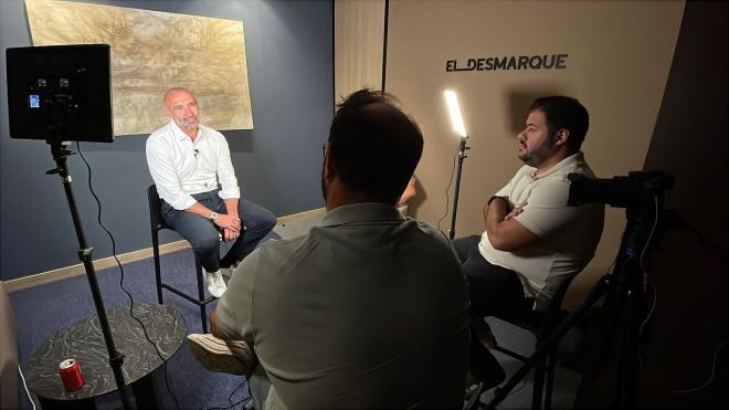 Monchi, en su entrevista para ElDesmarque (Foto: Kiko Hurtado).