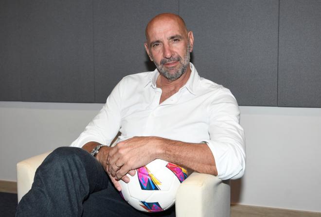 Monchi, en su entrevista con ElDesmarque (Foto: Kiko Hurtado).