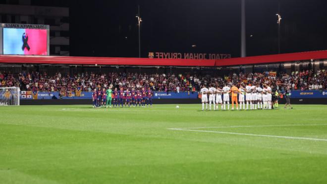 Estadio Johan Cruyff, partido entre el FC Barcelona y Valencia CF (Europa Press)