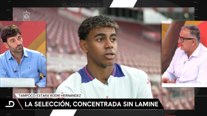 Roberto Gómez y Ricardo Reyes exponen su información sobre lo sucedido con Lamine Yamal en la Sel
