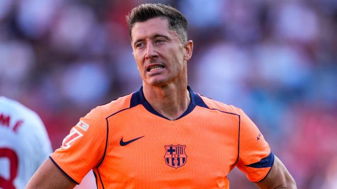 Robert Lewandowski contra el Sevilla (Cordon Press)