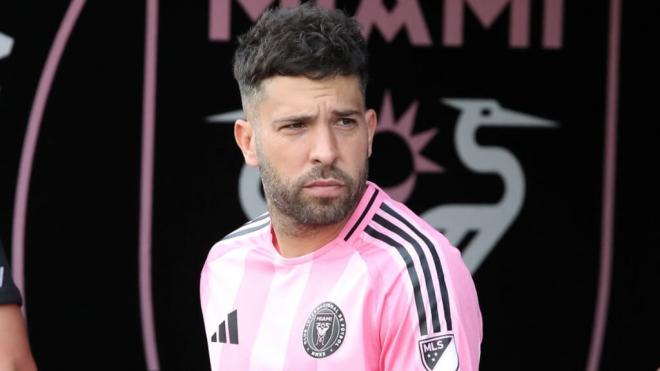Jordi Alba, jugador del Inter de Miami (Foto: X)