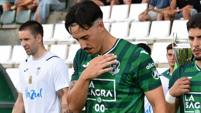 Sergi Brunet, con el Toledo (Foto: @sergi5brunet).
