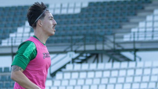 Sergi Brunet, con el Toledo (Foto: CD Toledo).