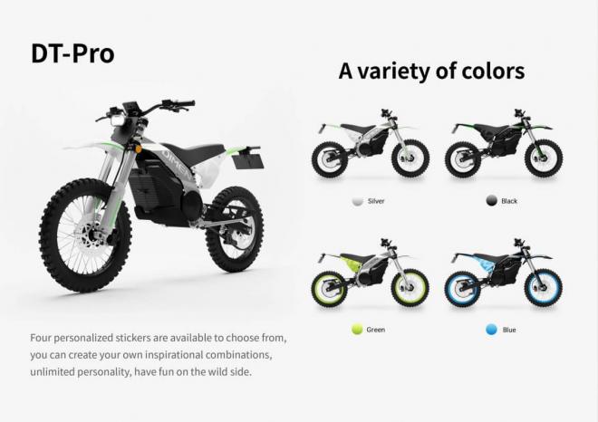 Moto eléctrica Dimentro.